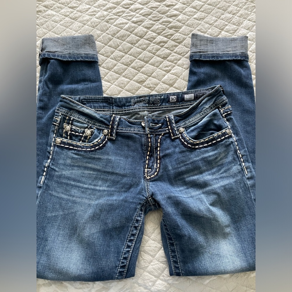 Miss me size 29 skinny jeans